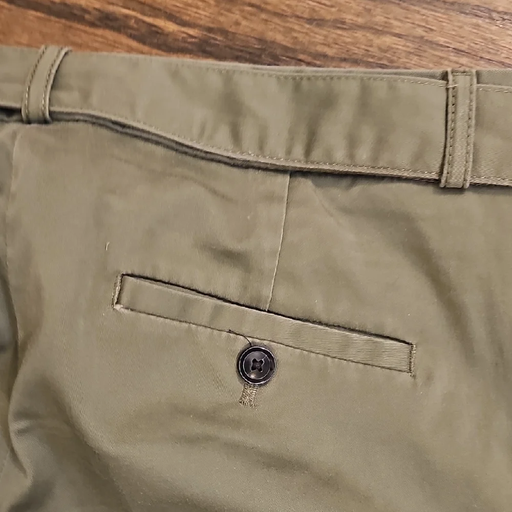 Banana Republic Avery Pant Olive Green Size 4 - Picture 9 of 13